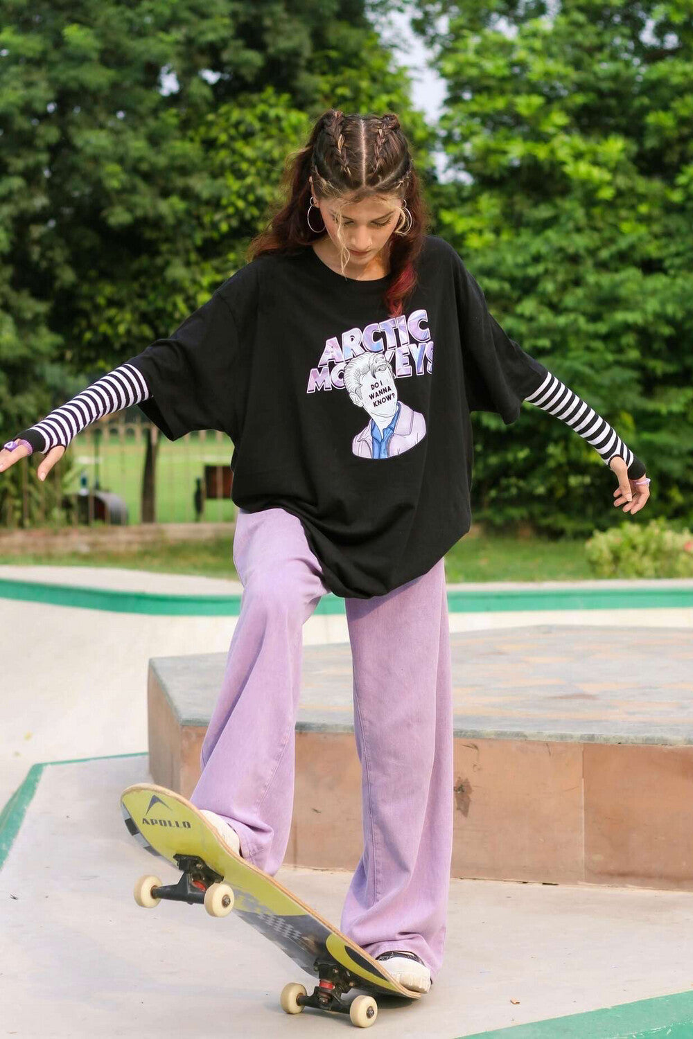 Arctic Monkeys "Do I Wanna Know?" Oversized Drop Shoulder Tee