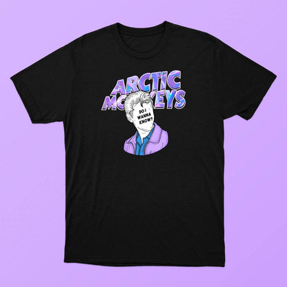 Arctic Monkeys "Do I Wanna Know?" Oversized Drop Shoulder Tee