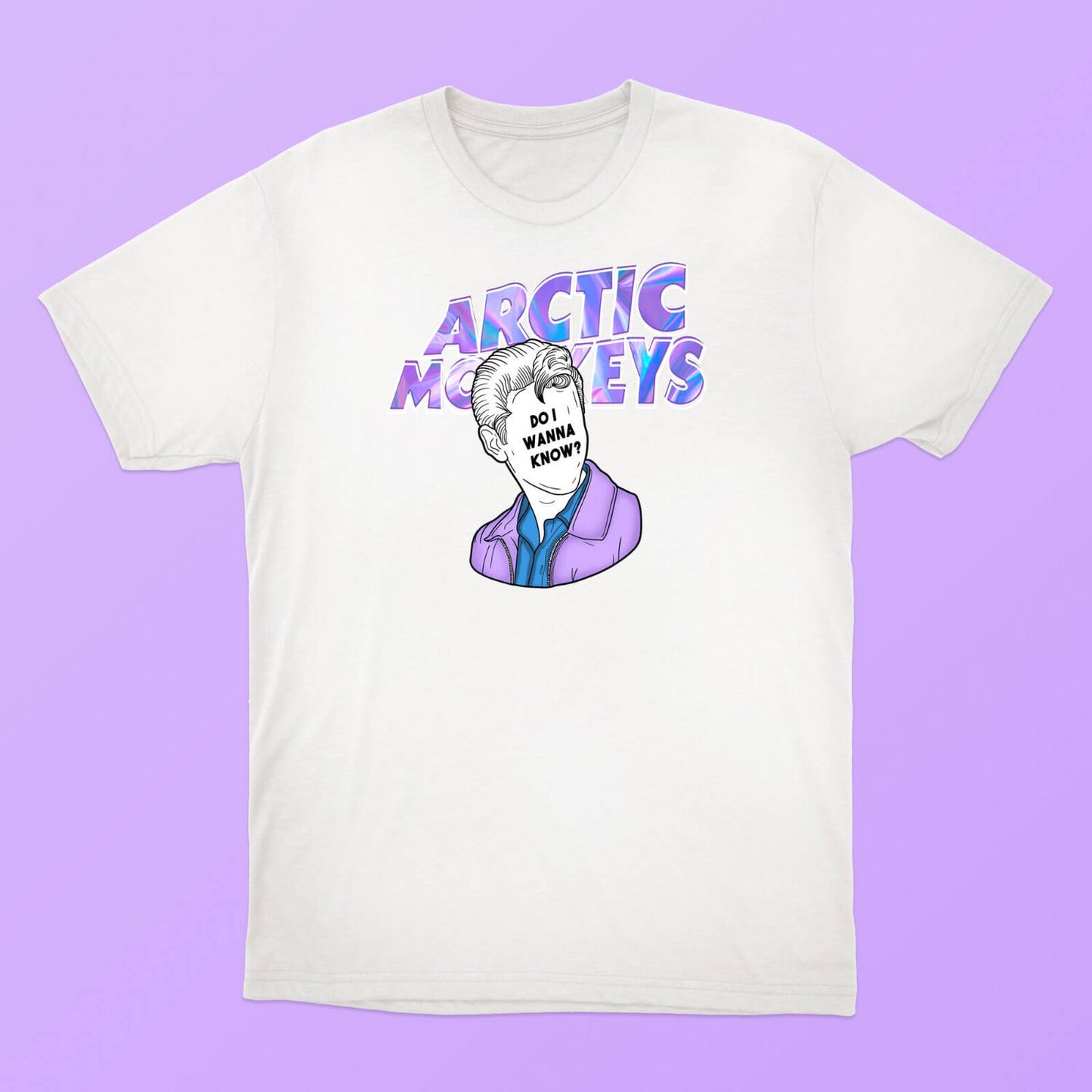 Arctic Monkeys "Do I Wanna Know?" Oversized Drop Shoulder Tee