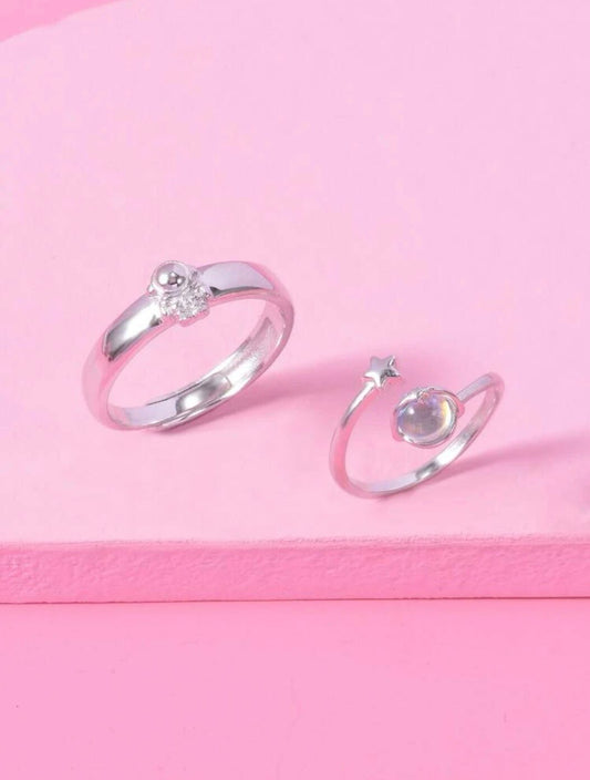 Cosmic Duo Matching Rings (Pair)
