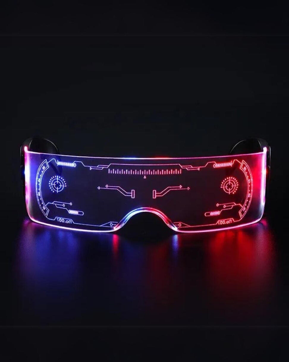 LED Neon Colour-Changing Sunnies