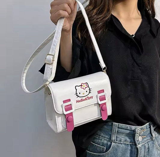 Hello Kitty Pink & White Shoulder Bag