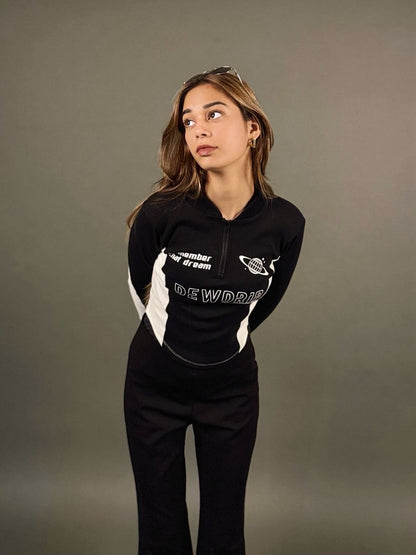 Dream Ribbed Racer Crop Top