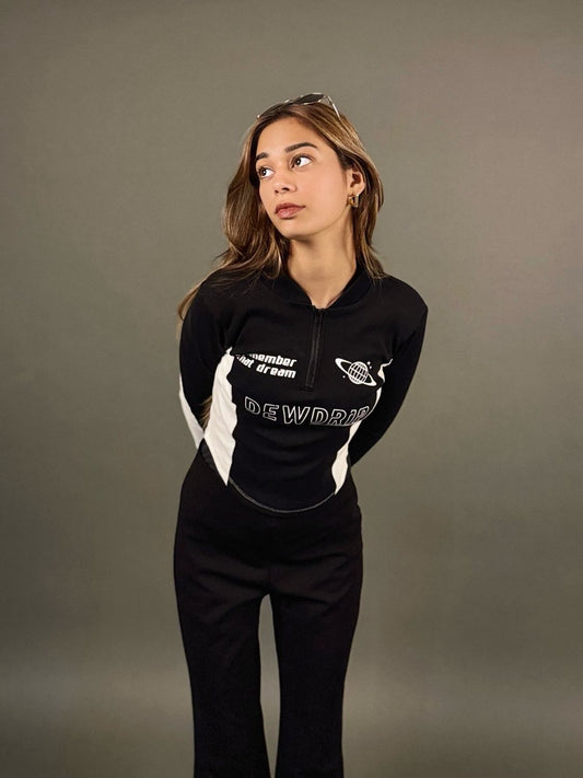 Dream Ribbed Racer Crop Top