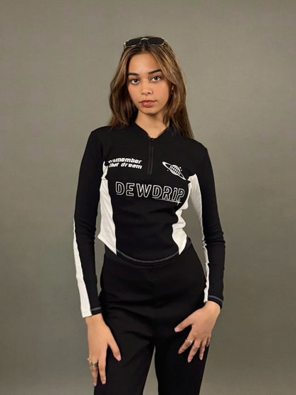 Dream Ribbed Racer Crop Top