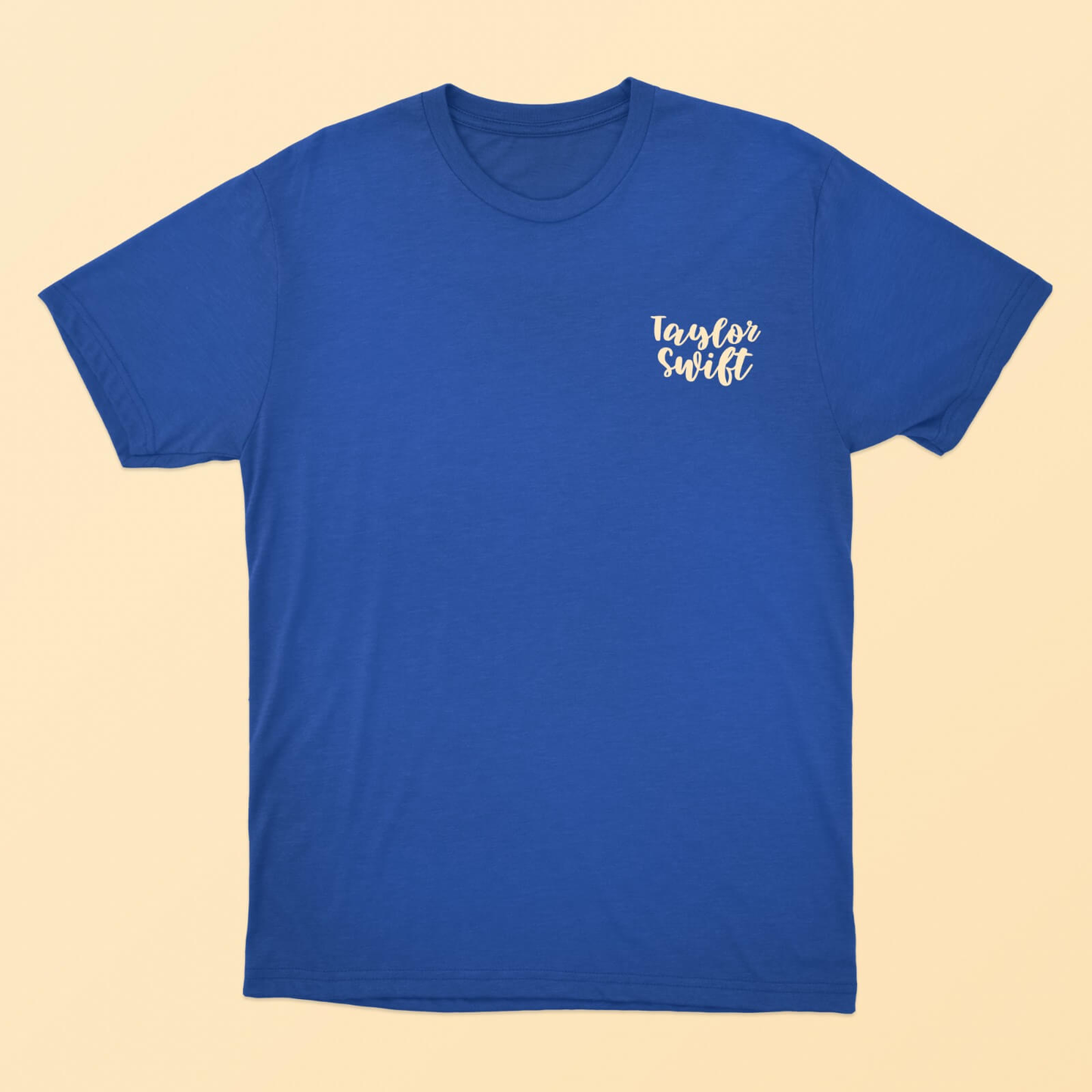 Taylor Swift "Karma Is A Cat" Oversized Drop Shoulder Blue Tee